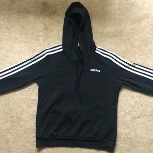 black adidas hoodie